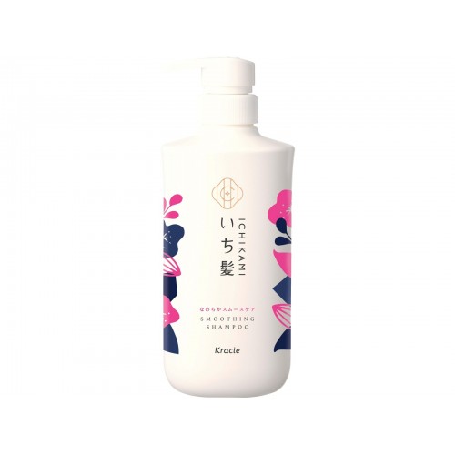 KANEBO嘉娜宝 KRACIE肌美精 ICHIKAMI顺滑护理洗发水护发素套装 480ml+480g 新版